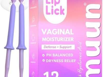 Vaginal Moisturizer - Pack 12 Immediate Intimate Hydration - Dryness Burning Itching Discomfort Relief with Hyaluronic Acid - pH Balance - Estrogen & Hormone Free, Long-Lasting